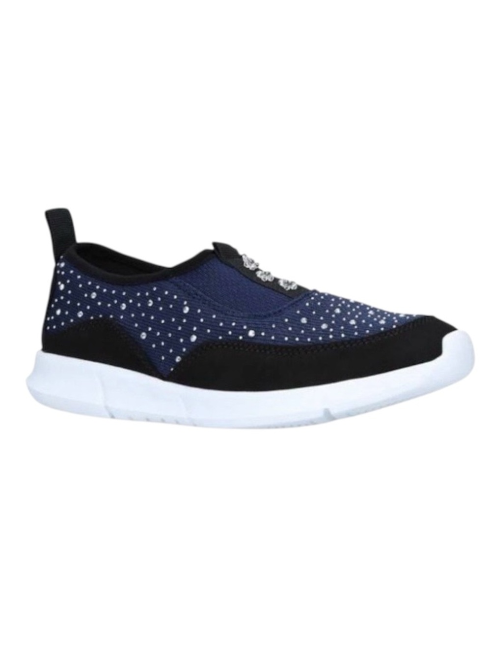 Carvela Women’s Comfort Navy Chrissy Embellished Slip On Sneaker 8 (EUR 38.5)